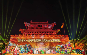 第十八届中原（鹤壁）民俗文化节在浚县古城启幕